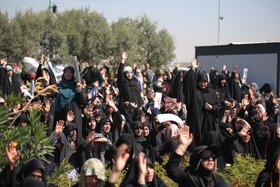 خیابانها و معابر اطراف مصلی در هنگام برگزاری نماز جمعه تهران