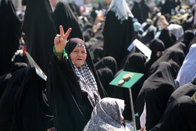 خیابانها و معابر اطراف مصلی در هنگام برگزاری نماز جمعه تهران