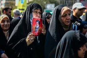 خیابانها و معابر اطراف مصلی در هنگام برگزاری نماز جمعه تهران