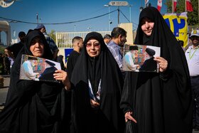 خیابانها و معابر اطراف مصلی در هنگام برگزاری نماز جمعه تهران