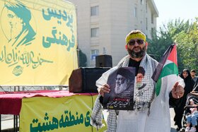 خیابانها و معابر اطراف مصلی در هنگام برگزاری نماز جمعه تهران