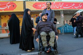 خیابانها و معابر اطراف مصلی در هنگام برگزاری نماز جمعه تهران