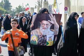 خیابانها و معابر اطراف مصلی در هنگام برگزاری نماز جمعه تهران