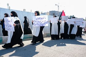 خیابان‌ها و معابر اطراف مصلی در هنگام برگزاری نماز جمعه تهران