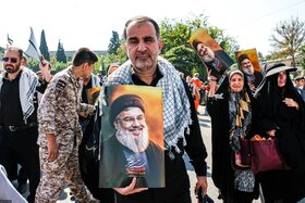 خیابانها و معابر اطراف مصلی در هنگام برگزاری نماز جمعه تهران