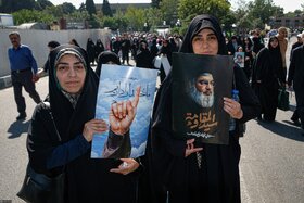 خیابانها و معابر اطراف مصلی در هنگام برگزاری نماز جمعه تهران