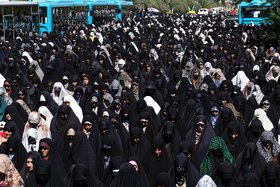 خیابانها و معابر اطراف مصلی در هنگام برگزاری نماز جمعه تهران