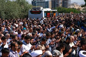 خیابانها و معابر اطراف مصلی در هنگام برگزاری نماز جمعه تهران