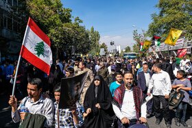خیابانها و معابر اطراف مصلی در هنگام برگزاری نماز جمعه تهران