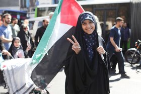 خیابانها و معابر اطراف مصلی در هنگام برگزاری نماز جمعه تهران