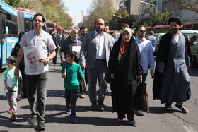 خیابانها و معابر اطراف مصلی در هنگام برگزاری نماز جمعه تهران