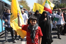 خیابانها و معابر اطراف مصلی در هنگام برگزاری نماز جمعه تهران