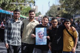 خیابانها و معابر اطراف مصلی در هنگام برگزاری نماز جمعه تهران