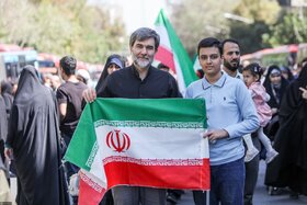 خیابانها و معابر اطراف مصلی در هنگام برگزاری نماز جمعه تهران