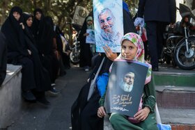 خیابانها و معابر اطراف مصلی در هنگام برگزاری نماز جمعه تهران