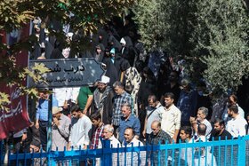 خیابانها و معابر اطراف مصلی در هنگام برگزاری نماز جمعه تهران