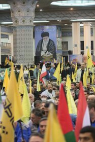 مراسم بزرگداشت شهیدان نصرالله و صفیالدین