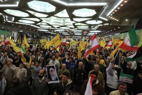 مراسم بزرگداشت شهیدان نصرالله و صفیالدین