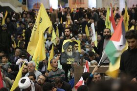 مراسم بزرگداشت شهیدان نصرالله و صفیالدین