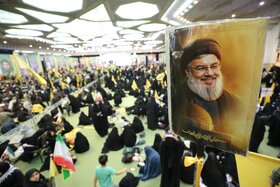 مراسم بزرگداشت شهیدان نصرالله و صفیالدین