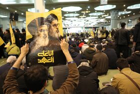 مراسم بزرگداشت شهیدان نصرالله و صفیالدین