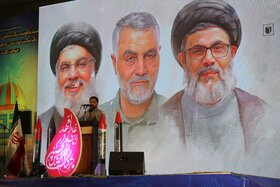 مراسم بزرگداشت شهیدان نصرالله و صفیالدین