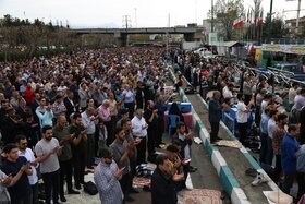 نماز عید سعید فطر در مصلای امام خمینی (ره)