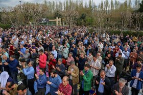 نماز عید سعید فطر در مصلای امام خمینی (ره)