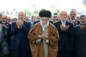 نماز عید سعید فطر در مصلای امام خمینی (ره)