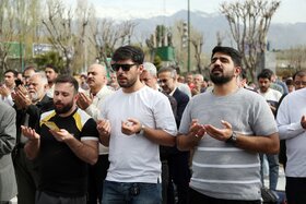 نماز عید سعید فطر در مصلای امام خمینی (ره)