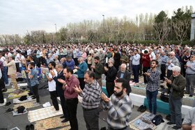 نماز عید سعید فطر در مصلای امام خمینی (ره)