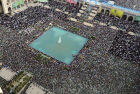 نماز عید سعید فطر در مصلای امام خمینی (ره)