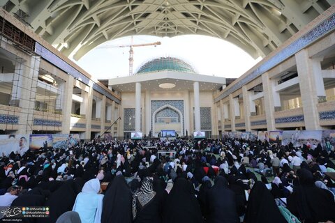 گزارش تصویری| مراسم دعای عرفه در مصلای امام خمینی(ره)