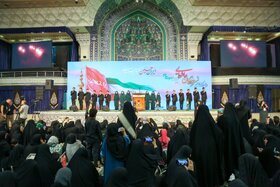 اجرای گروه سرود ری نوا در اجتماع بزرگ مادران و شیرخوارگان عاشورایی 1404