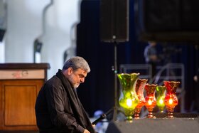 مرثیه خوانی حاج حسین هوشیار در اجتماع بزرگ مادران و شیرخوارگان عاشورایی 1404