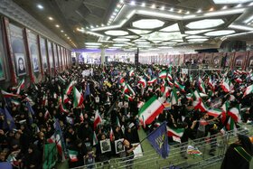 اجتماع بزرگ گرامیداشت ۱۱۰ شهید زن و کودک دفاع مقدس ۱۲ روزه «لشکر فرشتگان ایران»