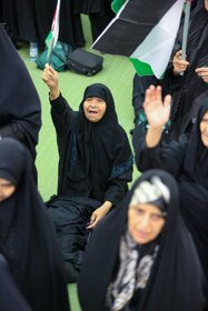 اجتماع بزرگ گرامیداشت ۱۱۰ شهید زن و کودک دفاع مقدس ۱۲ روزه «لشکر فرشتگان ایران»