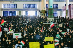 اجتماع بزرگ گرامیداشت ۱۱۰ شهید زن و کودک دفاع مقدس ۱۲ روزه «لشکر فرشتگان ایران»