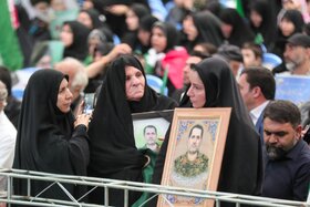 مراسم بزرگداشت اربعین شهدای اقتدار ایران
