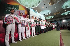 مراسم بزرگداشت اربعین شهدای اقتدار ایران