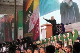 مراسم بزرگداشت اربعین شهدای اقتدار ایران