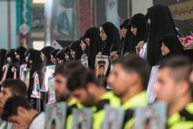 مراسم بزرگداشت اربعین شهدای اقتدار ایران