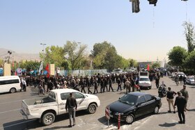 مراسم عزاداری 28 صفر دسته‌های عزاداری نیروهای مسلح و نماز جمعه 31 مرداد تهران