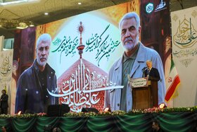 مراسم بزرگداشت شهید سلیمانی