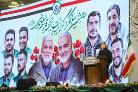 مراسم بزرگداشت شهید سلیمانی