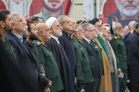 مراسم بزرگداشت شهید سلیمانی