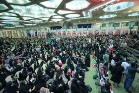 مراسم بزرگداشت شهید سلیمانی