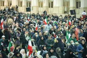 مراسم بزرگداشت شهید سلیمانی