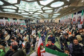 مراسم بزرگداشت شهید سلیمانی