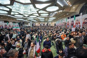 مراسم بزرگداشت شهید سلیمانی